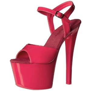 Pink Neon 18 cm Pleaser SKY-309UV Platform High Heels