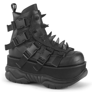 Vegan 8 cm NEPTUNE-68 mens ankle boots unisex cyberpunk boots buffalo platform