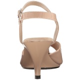 Beige Varnish 8 cm BELLE-309 Womens High Heel Sandals