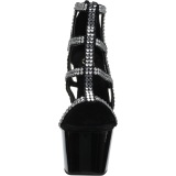 Black 18 cm ADORE-798 Womens Shoes with High Heels