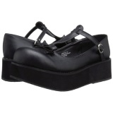 Black 6 cm SPRITE-03 lolita shoes gothic platform shoes