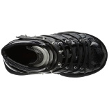 Black Leatherette 7,5 cm NEPTUNE-100 Platform Mens Gothic Shoes