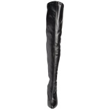 Black Matte 13 cm SEDUCE-3000 overknee high heel boots