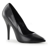 Black Matte 13 cm SEDUCE-420 Pumps High Heels for Men