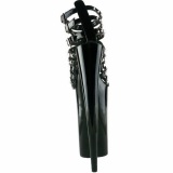 Black Shiny 25,5 cm Pleaser BEYOND-093 High Heels Platform