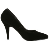 Black Velvet 10 cm VANITY-420 Pumps High Heels for Men