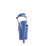 Blue platform 18 cm ADORE-709 pleaser high heels shoes