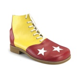 CLOWN-02 funtasma unisex clown and circus shoes yellow