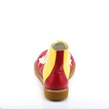 CLOWN-02 funtasma unisex clown and circus shoes yellow