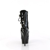 DELIGHT-1043 - 15 cm platform high heel boots patent black