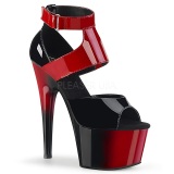 Dual Colored 18 cm ADORE-700-16 Platform High Heels Shoes