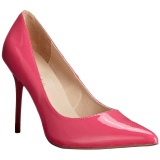 Fuchsia Shiny 10 cm CLASSIQUE-20 Pumps High Heels for Men