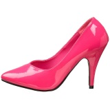 Fuchsia Shiny 10 cm DREAM-420 Pumps High Heels for Men