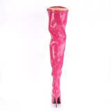 Fuchsia Shiny 13 cm SEDUCE-3000 overknee high heel boots