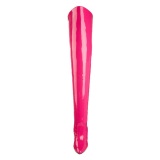 Fuchsia Shiny 13 cm SEDUCE-3010 overknee high heel boots