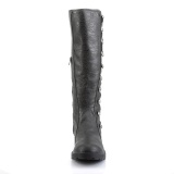 GOTHAM-109 black captain boots cosplay halloween mens boots