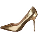 Gold Matte 10 cm CLASSIQUE-20 Pumps High Heels for Men