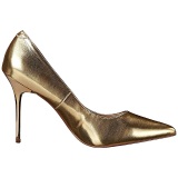 Gold Matte 10 cm CLASSIQUE-20 Pumps High Heels for Men