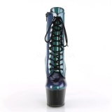 Green Patent 18 cm ADORE-1020SHG Pole dancing ankle boots