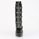 Leatherette 13,5 cm INDULGE-1038 ankle boots stiletto high heels