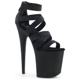 Leatherette 20 cm FLAMINGO-859 Platform High Heels Shoes