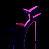 Patent 18 cm SKY-309TT High Heeled Sandal Neon Platform