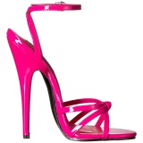 Pink 15 cm Devious DOMINA-108 high heeled sandals