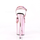 Pink 20 cm FLAMINGO-809HG platform pleaser high heels shoes