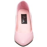 Pink Varnished 10 cm VANITY-420 pointed toe pumps high heels