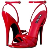 Red 15 cm DOMINA-108 fetish high heeled shoes