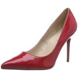 Red Shiny 10 cm CLASSIQUE-20 Pumps High Heels for Men