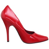 Red Shiny 10 cm VANITY-420 Pumps High Heels for Men