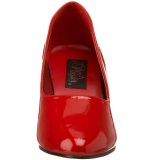 Red Shiny 8 cm DIVINE-420W High Heel Pumps for Men