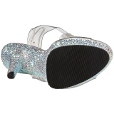 Rhinestones 13 cm LIP-108DM Womens Shoes with High Heels