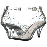 Rhinestones 8 cm BELLE-330RS transvestite shoes