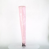 Rose Shiny 13 cm SEDUCE-3000 overknee high heel boots