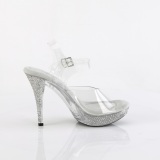 Transparent 11,5 cm ELEGANT-408-2 Bikini posing high heel shoes fabulicious