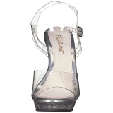 Transparent 13 cm LIP-108MG Womens Shoes with High Heels