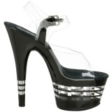 Transparent 18 cm ADORE-708LN High Heels Acrylic Platform