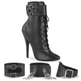 Vegan 15 cm DOMINA-1023 Womens Ankle Boots for Men