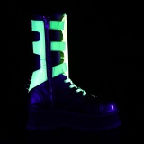 Vegan 7 cm GRAVEDIGGER-255 demoniacult boots - unisex cyberpunk boots