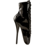 Vinyl 18 cm BALLET-1020 fetish ballet ankle boots