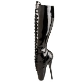 Vinyl 18 cm BALLET-2020 fetish ballet boots