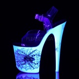 White Neon 20 cm FLAMINGO-808SW High Heels Platform